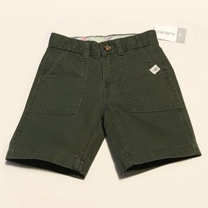 Boys Green Shorts 🐛